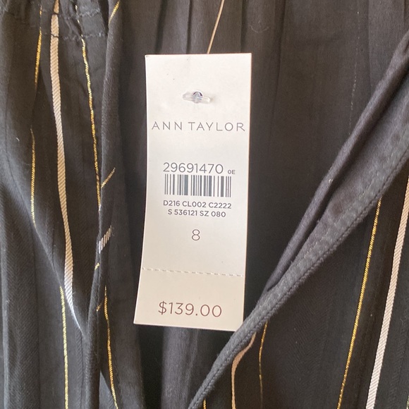 NWT Ann Taylor Metallic Shift Dress - Picture 4 of 10